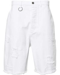 Etudes Studio - Friche Distressed Denim Shorts - Lyst