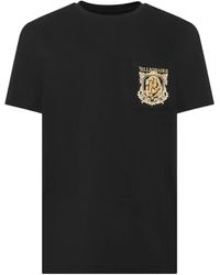 Billionaire - Embroidered-Logo Pocket T-Shirt - Lyst