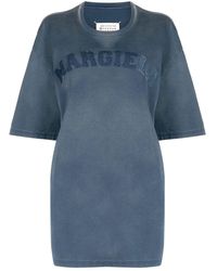 Maison Margiela - Logo-print Short-sleeved T-shirt - Lyst