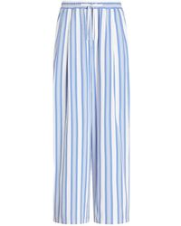 Dolce & Gabbana - Pantalon En Popeline À Rayures Vanity - Lyst