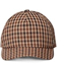 Dondup - Cappello Da Baseball A Quadretti - Lyst