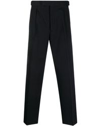 Zegna - Straight-leg Tailored-cut Trousers - Lyst