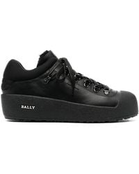 Bally - Curyal Fur-Lined Leather Boots - Lyst