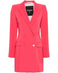 Patrizia Pepe - Double-breasted Suit Minidress - Lyst