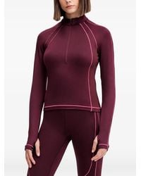 Under Armour - Coldgear Textured Half-Zip Long-Sleeved Top - Lyst