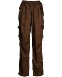 Helmut Lang - Cargohose Mit Weitem Bein - Lyst