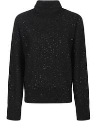 Fabiana Filippi - Sequin-Embellished Turtleneck Sweater - Lyst