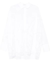 Ermanno Scervino - Lace-Trim Panelled Shirt - Lyst
