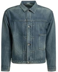 A.PRESSE - No. 23 Button-Down Denim Jacket - Lyst