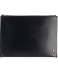 ysl men clutch