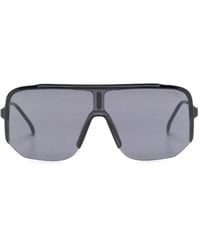 Carrera - 1060/S Logo-Print Shield-Frame Sunglasses - Lyst