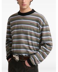 Marni - T-Shirt Brodé - Lyst