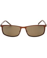 Chesterfield - Lunettes De Soleil À Monture Rectangulaire - Lyst