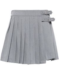 Chocoolate - Buckle-fastening Pleated Miniskirt - Lyst