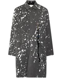 Song For The Mute - Veste À Effet Taches De Peinture - Lyst