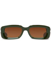 T Henri Eyewear - Yurus Sonnenbrille Mit Eckigem Gestell - Lyst