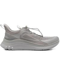 BBACK - Grid-Pattern Toggle-Fastening Sneakers - Lyst