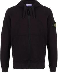 Stone Island - Sudadera con capucha y parche Compass - Lyst