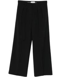 Iceberg - Wide-Leg-Hose mit Bundfalten - Lyst