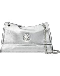 Tory Burch - Mini Kira Turnlock Metallic Shoulder Bag, One Size - Lyst