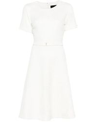 Marc Cain - Belted A-Line Mini Dress - Lyst