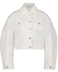 Givenchy - Veste En Jean À Patch Logo - Lyst