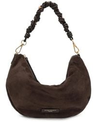 Gianni Chiarini - Cleo Medium Suede Knotted-Strap Tote Bag - Lyst