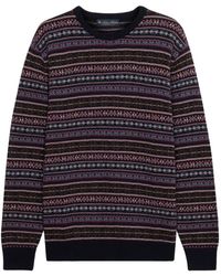 Brooks Brothers - Fair Isle Lambswool Sweater - Lyst
