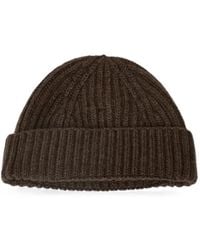 Aragona - Gerippte Beanie - Lyst