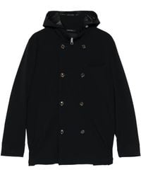 Montecore - Double-Breasted Hooded Jacket - Lyst