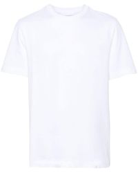 Helmut Lang - T-shirt en coton à logo imprimé - Lyst