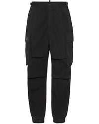 DSquared² - Cotton Straight-Leg Trousers - Lyst