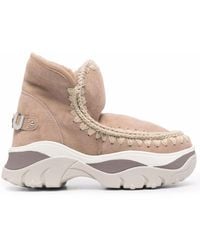 Mou - Chunky Eskimo Sneaker Boots - Lyst