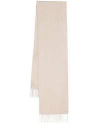 Max Mara - Logo-embroidered Cashmere Scarf - Lyst