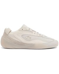 Lacoste - Panelled Suede-Trim Low Sneakers - Lyst