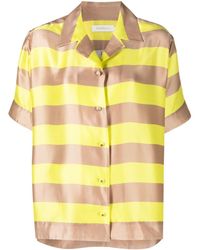 Zimmermann - Wonderland Striped Silk Shirt - Lyst