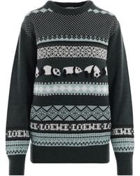Loewe - X Suna Fujita Intarsia-Knit Jumper - Lyst