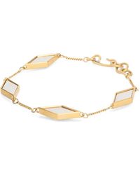 Jil Sander - Bracelet À Losanges Et Effet Miroir - Lyst