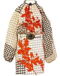 Ashish Patchwork Crochet Mini Dress | Lyst UK