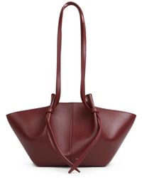 Yuzefi - Mochi Knotted Leather Tote Bag - Lyst