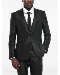 Corneliani - Satin-Finish Peak-Lapel Suit - Lyst