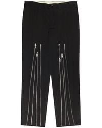 Comme des Garçons - Zip-Detail Trousers - Lyst