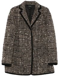 Giambattista Valli - Cappotto Con Bordo - Lyst