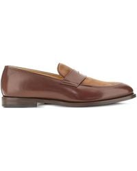 Brunello Cucinelli - Penny-Loafer Mit Einsätzen - Lyst