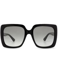 Gucci - Oversized-Frame Sunglasses - Lyst
