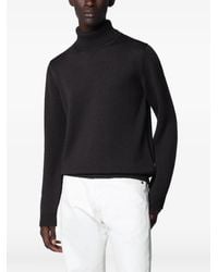 Roberto Collina - Ribbed-Knit Roll-Neck Sweater - Lyst