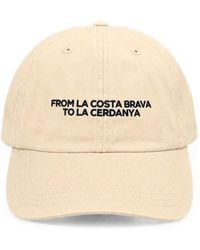 LES HÉRITIERS - Slogan-Embroidered Cotton Cap - Lyst