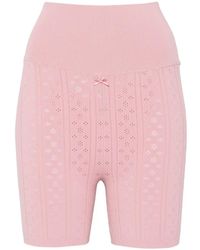 JW Anderson - Cotton Cyclist Shorts - Lyst