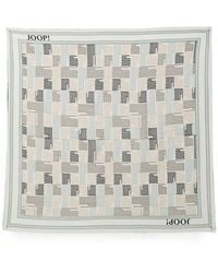 Joop! - Ausgefranster Aimy Schal Mit Logo - Lyst