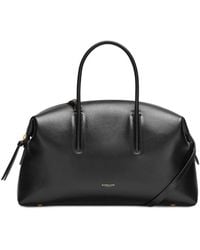 DeMellier - Midi Stockholm Grained-Leather Duffle Bag - Lyst